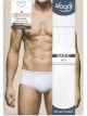 SLIP UOMO SLOGGI MEN MIDI BASIC CONFEZIONE 2 PZ BIANCO NERO